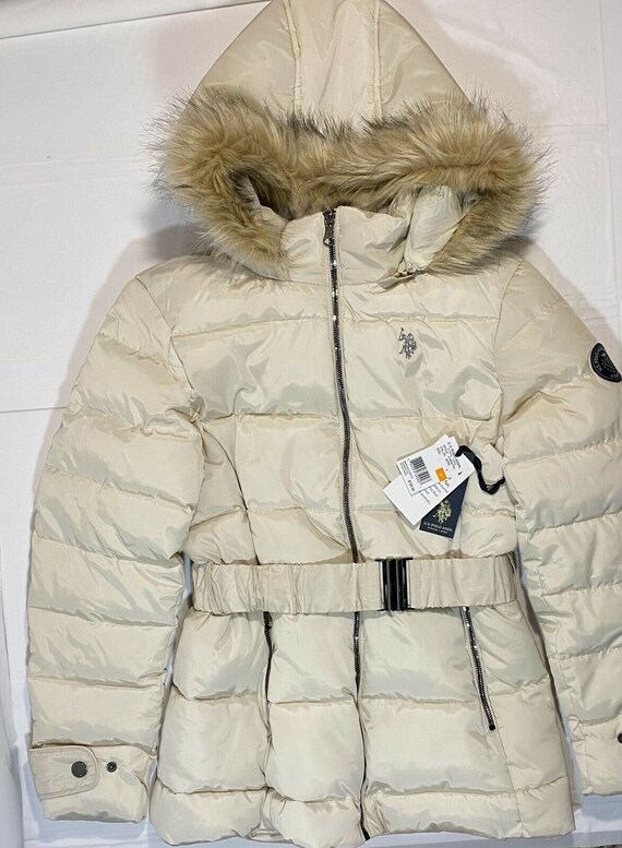 U.S POLO ASSN. Belted Zip Jacket Coat 