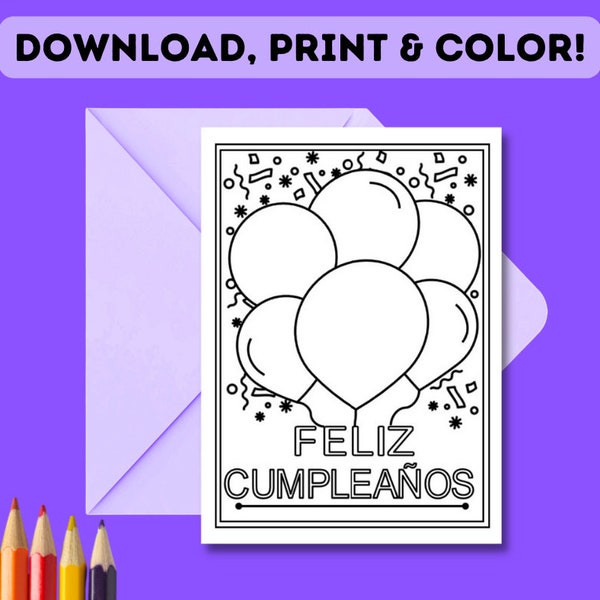 Feliz Cumpleaños Printables - Etsy