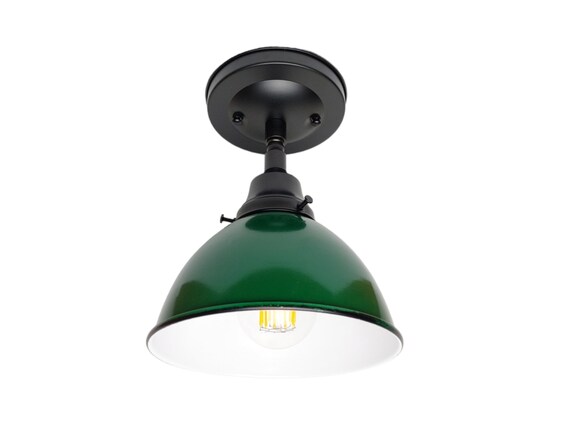 Green flush cheap mount ceiling light