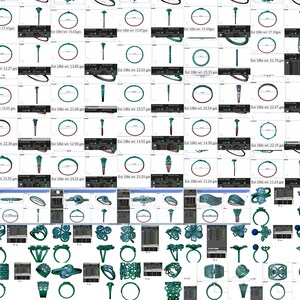 280 st 3dm-filarmbandspaket, smyckesset, samlingspaket bild 2