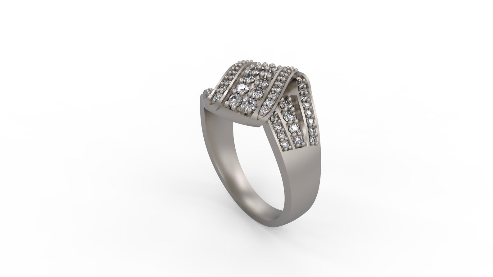 3D STL File Model for Ring Women Solitaire Great Ring Etsy