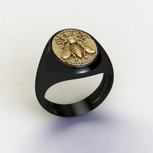 Anillos sólidos con símbolo de monedas griegas antiguas, archivo STL 3D (talla estadounidense 6 a 9,5) (8 tamaños diferentes)