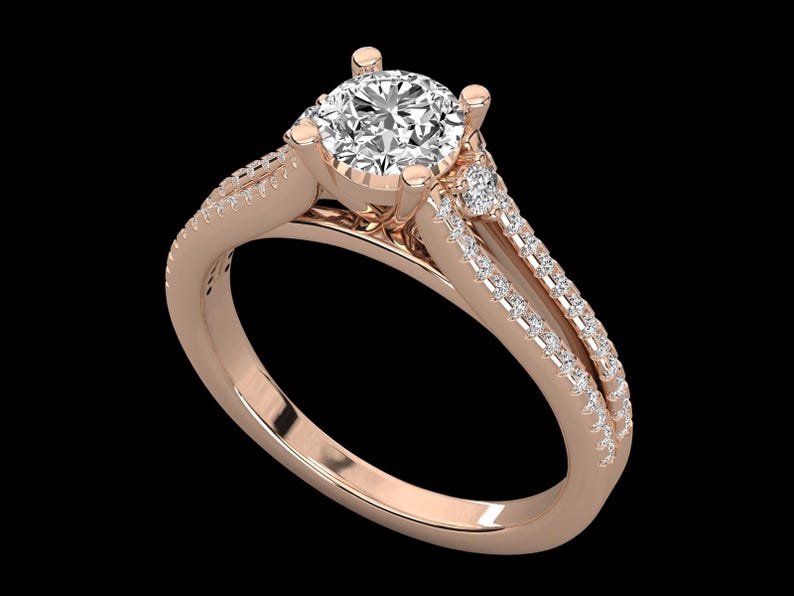 Regular Ring Models 57 Pcs, 3D STL Model Jewelry Ring Pack, Luxury Diamond Solitaire Ring ...