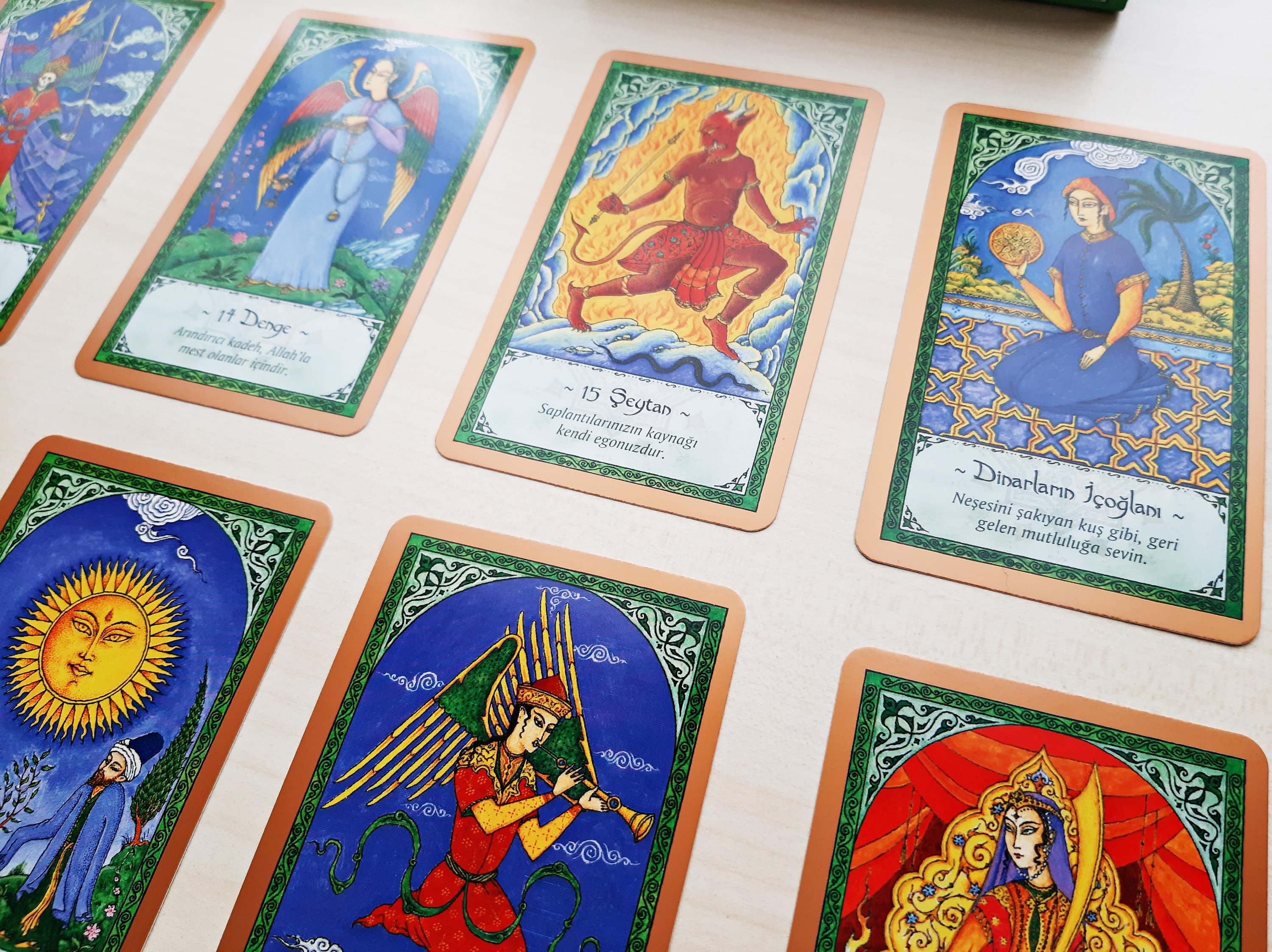 Rumi Mystic Tarot Deck by Nigel Jackson only Cards New turkish Etsy