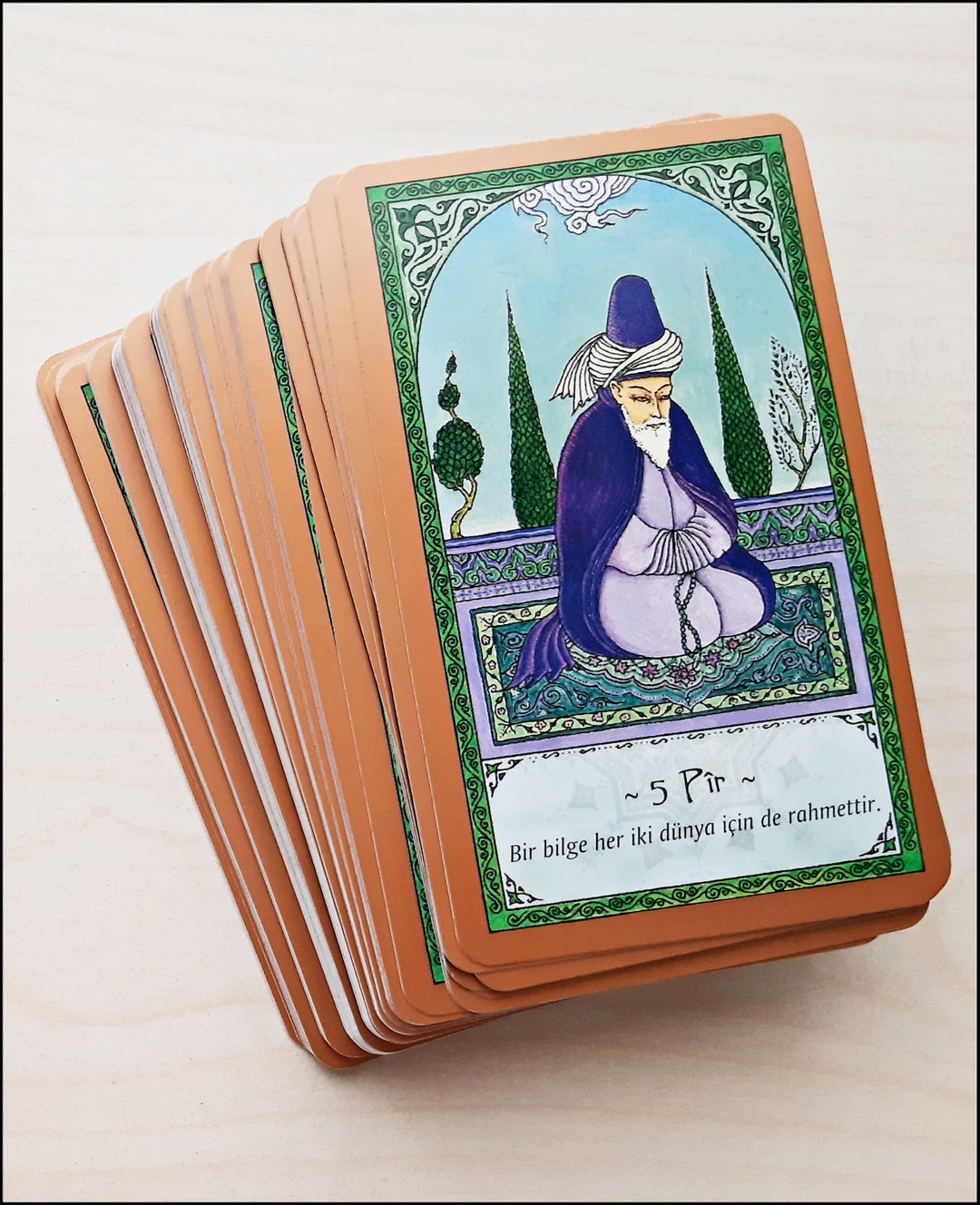 Rumi Mystic Tarot Deck by Nigel Jackson only Cards New Etsy