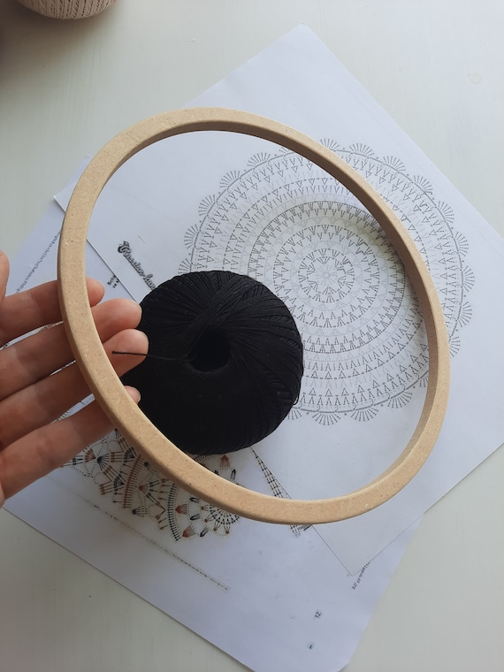 Materiales para crear mandalas de lana