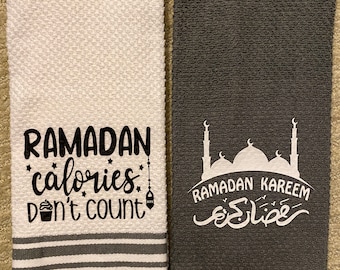 Ramadan Kareem Kitchen Towel Set, Islamic Gift