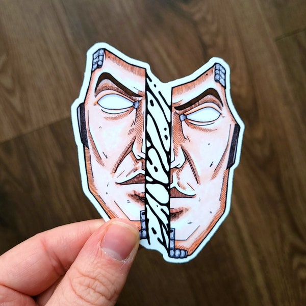 Handsome Jack Borderlands Sticker // Borderlands Vinyl Decal