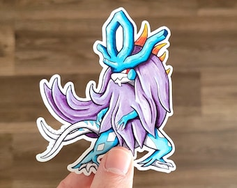 La pegatina de Pokémon Walking Wake // Pegatina de Pokémon Suicune