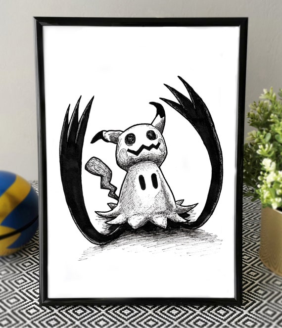 mimikyu (pokemon) drawn by akadako