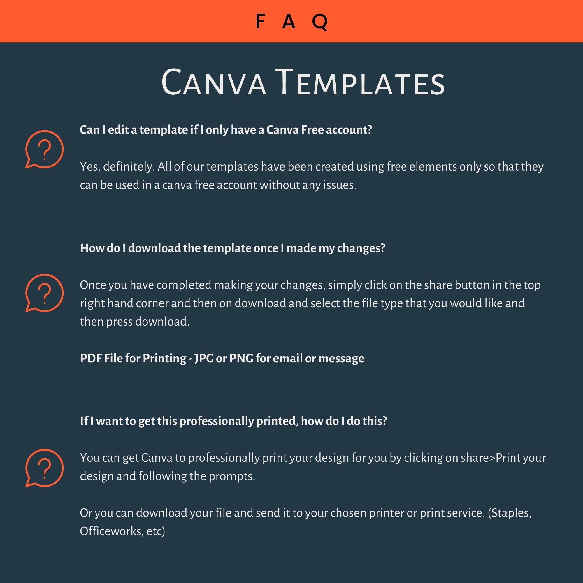 How to Print From Canva to Staples - Canva Templates