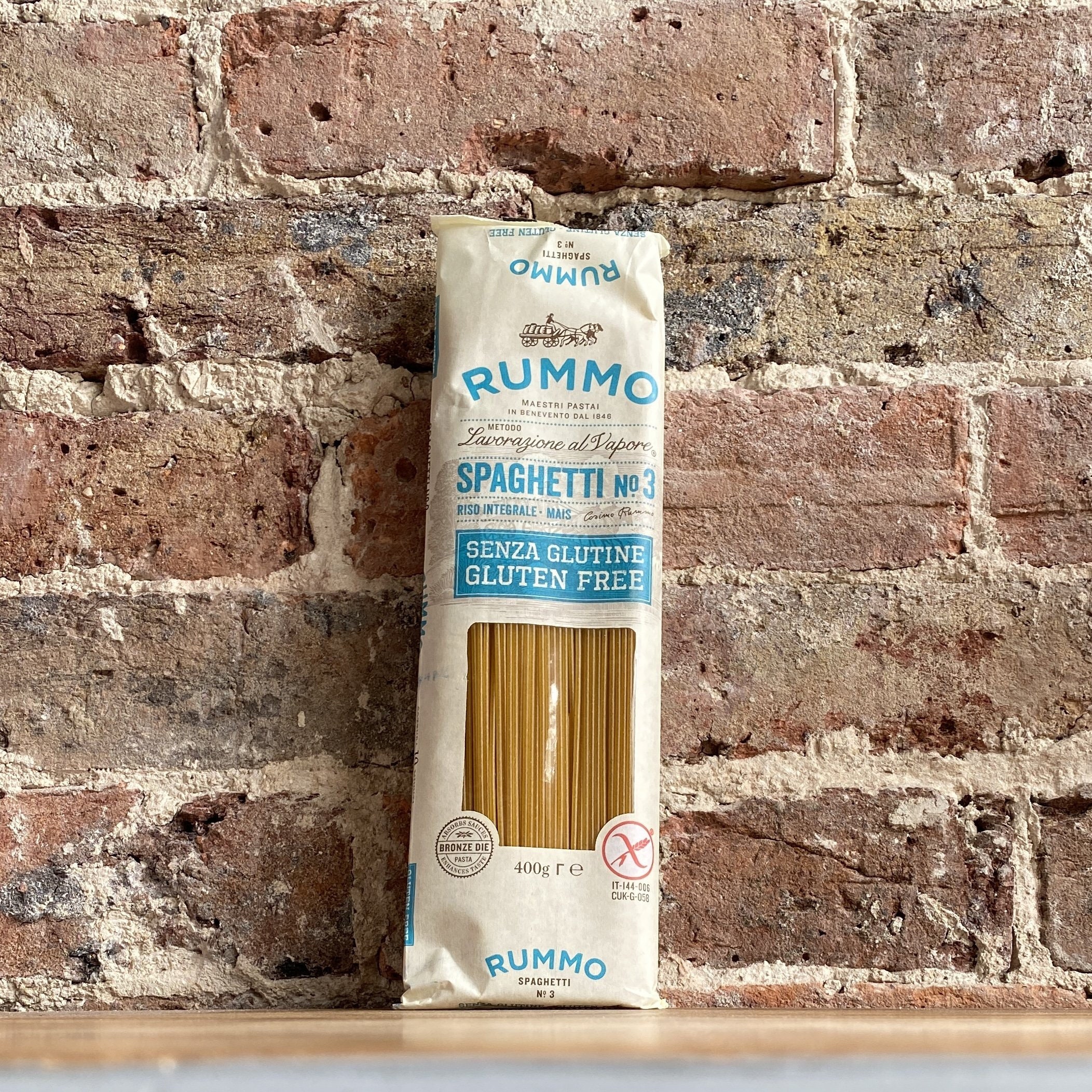 Rummo Gluten Free Spaghetti No 4 Italian Dried Pasta 400g Etsy