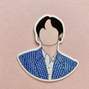 BTS ARMY V, Kim Taehyung Waterproof Vinyl Sticker