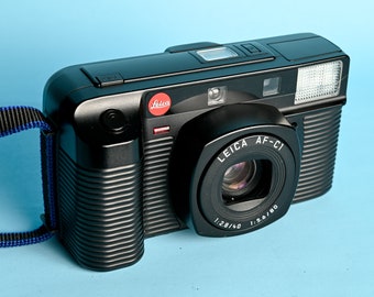Appareil photo analogique vintage compact Leica AF-C1 Premium 35 mm - Testé avec un film et fonctionnel (le flash ne fonctionne pas)