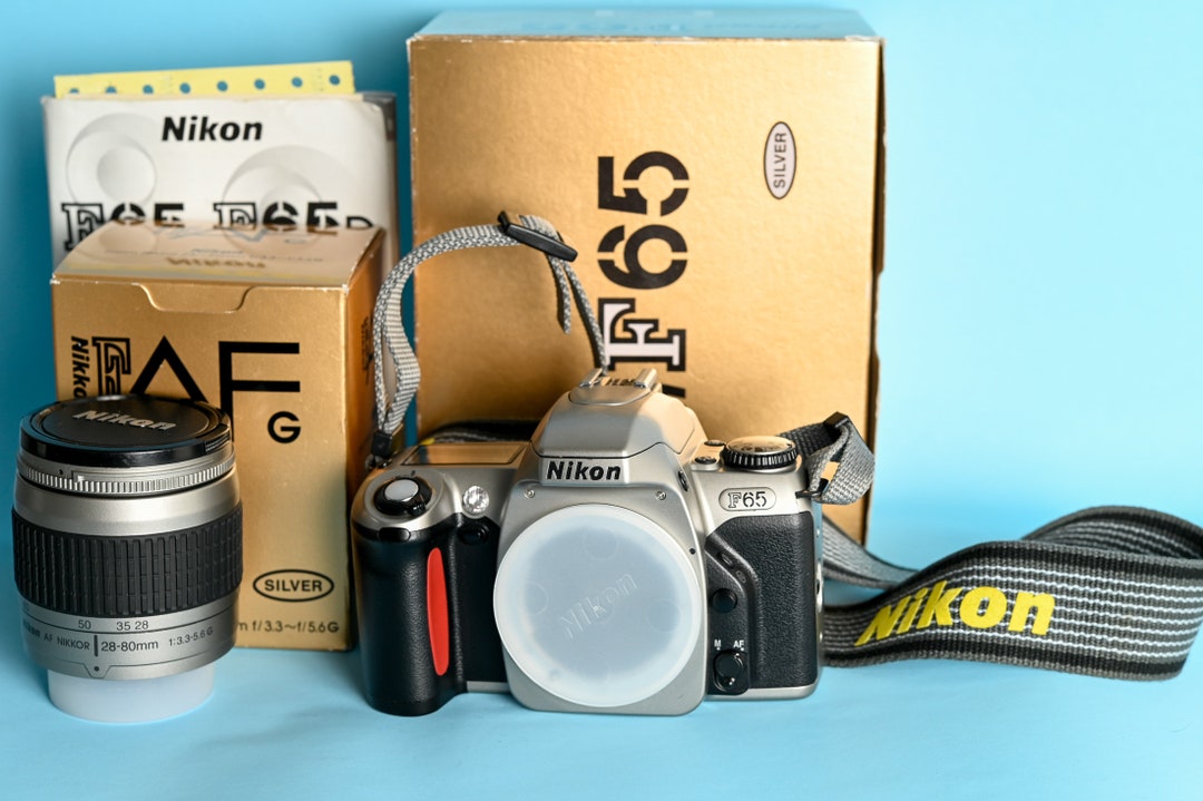Nikon F65 With AF Nikkor 2880mm Lens 35mm Analog Vintage Film Autofocus Student Camera Etsy