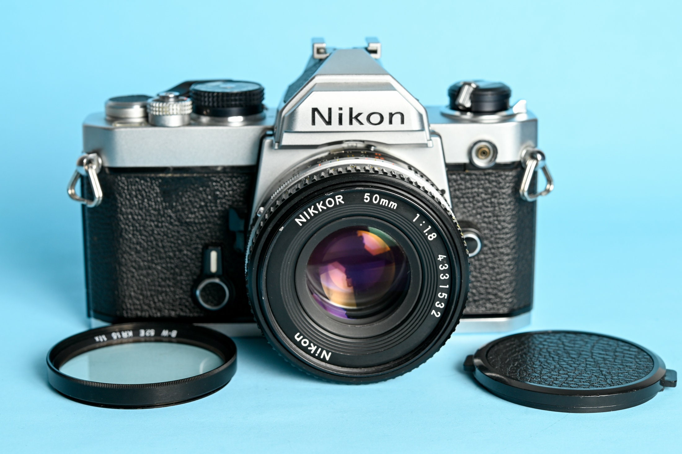Nikon FM With Nikkor 50mm 1.8 AI-S Pancake Lens Fantastic - Etsy