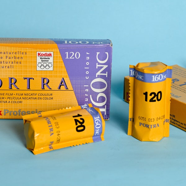 Kodak Portra 160 NC 120 Color Film Medium Format * Tested - Expired 2005 * Colour analog for Pentax 67 645 Hasselblad Mamiya RB cameras