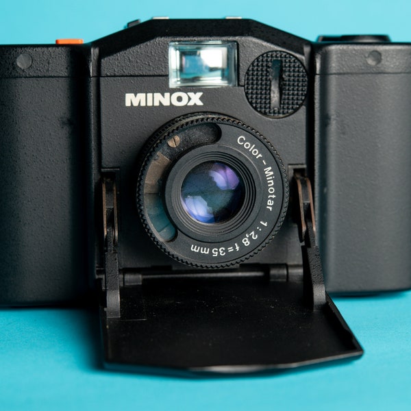 Minox 35GL super kompakte Kamera mit scharfem 35 2,8 Minotar Objektiv // GL 35mm Vintage Film Analog - Lomographie