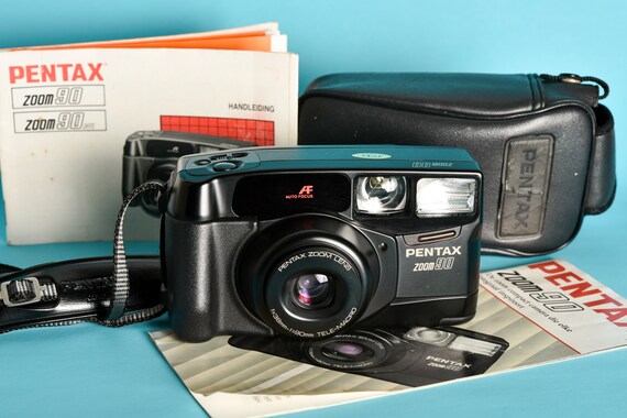 Pentax zoom 90 wr panorama point and shoot 35mm film camera online