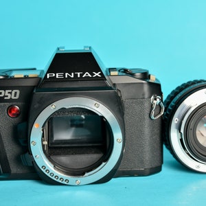 Pentax P50 SMC 55mm 1.8 lens and ME Winder // 35mm Analog SLR Film P5 camera Works with winder only image 7