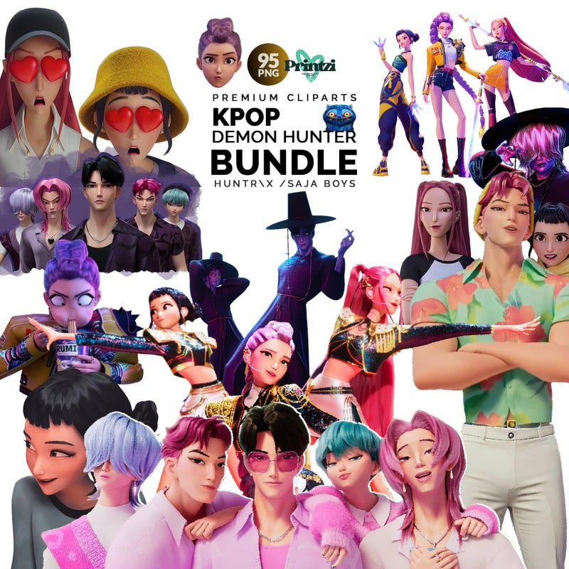 Kpop Demon Hunters Popcorn - Etsy