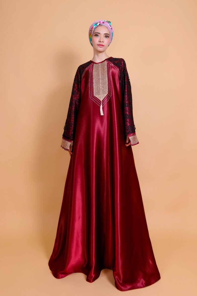 Red abaya, abaya dubai wholesale, abaya islamic clothing, modern abaya, luxury abaya, cheap abaya online usa, abaya collection, abaya robe, image 2