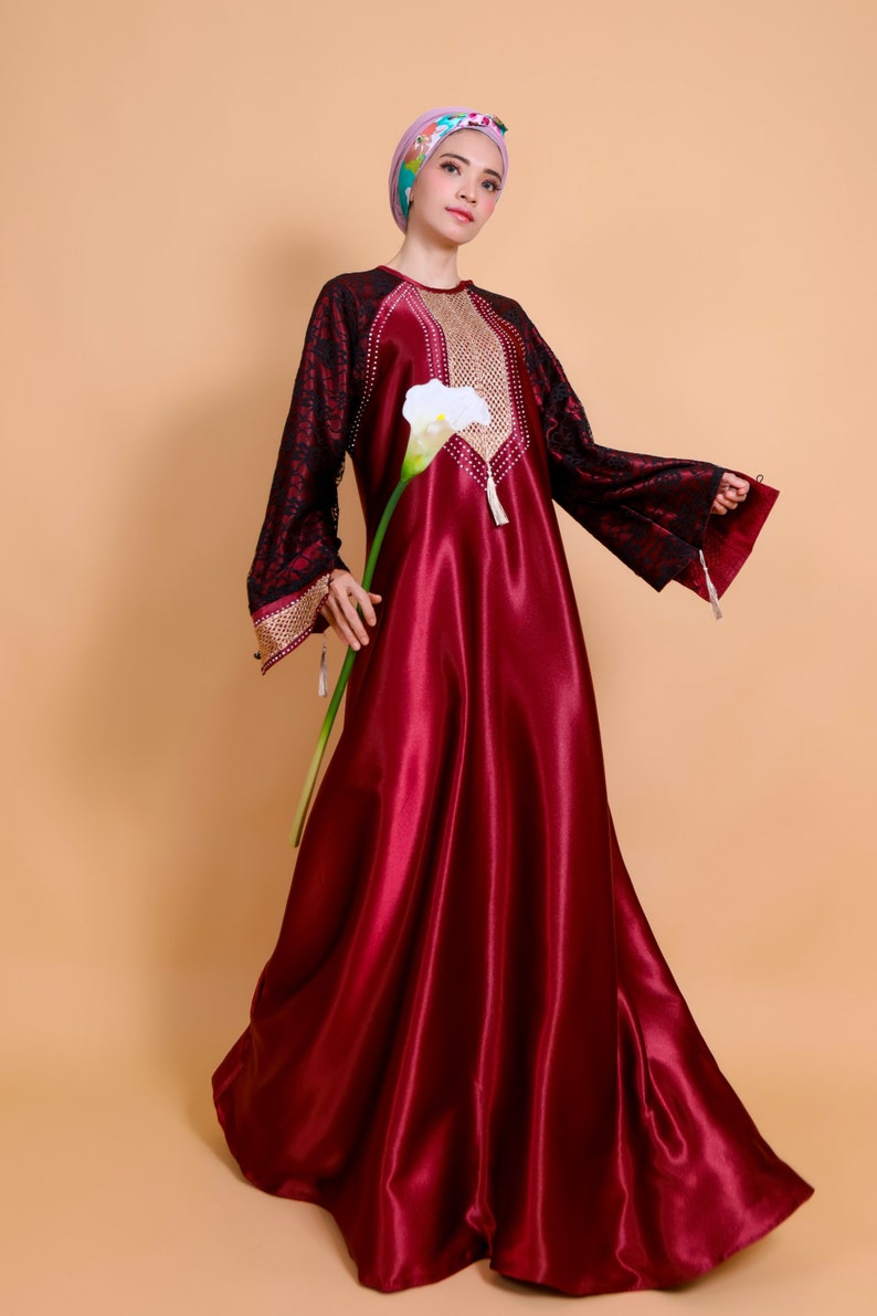 Red abaya, abaya dubai wholesale, abaya islamic clothing, modern abaya, luxury abaya, cheap abaya online usa, abaya collection, abaya robe, image 4