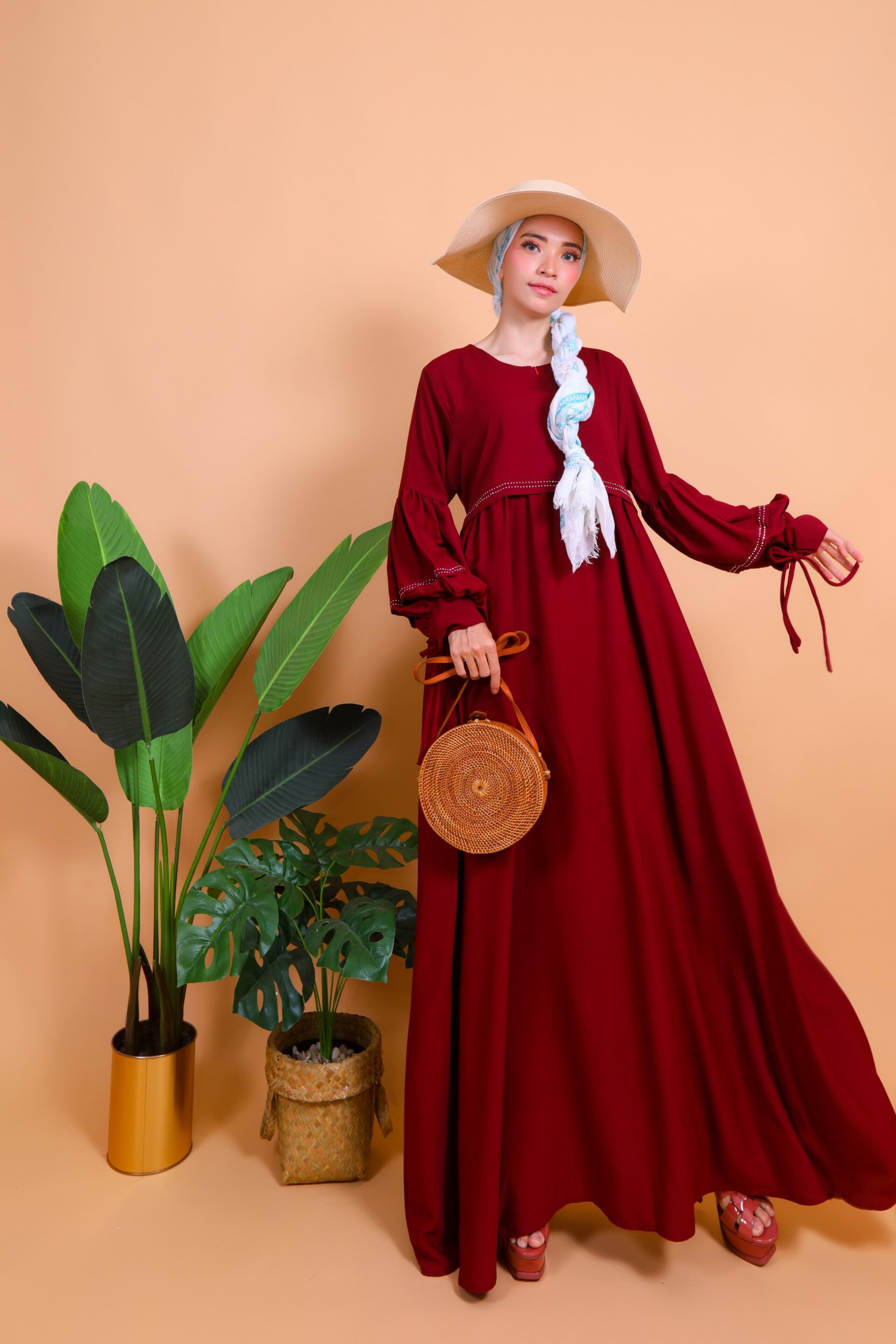 Long Sleeve Maxi Dress - Etsy