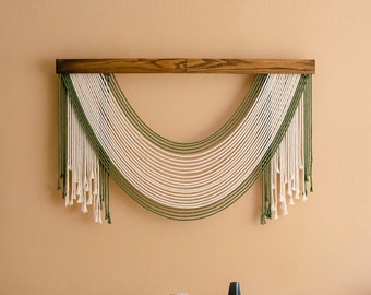 Large Macrame Wall Hanging Boho Home Decor V59