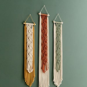 Lange smalle muurkunst, verticaal muurdecor, moderne muur hangen, hoge smalle kunst, modern halverwege de eeuw, smalle muur hangen, botanische kunst V22