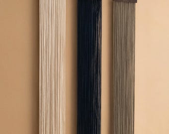 Fiber Art Wall Hanging, Sound Absorbing Wall Decor, Acoustic Panel Art, Handmade Fiber, Acoustic Decorative V81