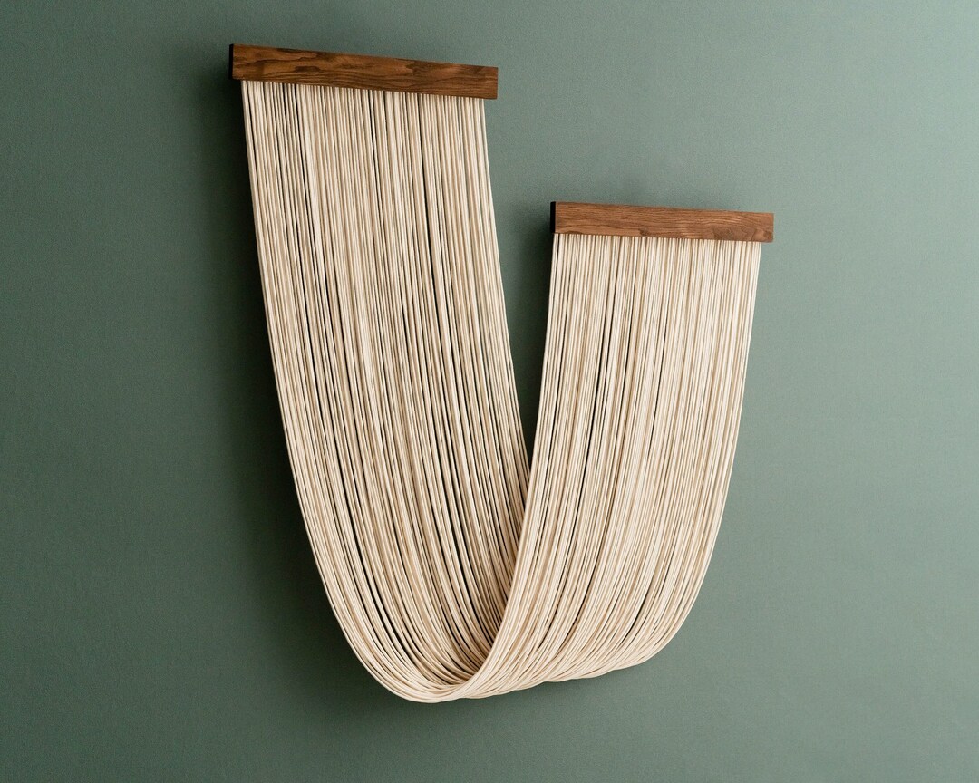 Image showcasing Fiber Wall Decor, Home Decoration, Modern Macrame , Home Decor and ...