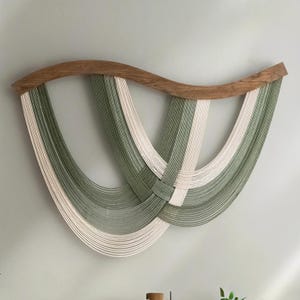 Macrame Fiber Wall Hanging For Boho And Minimalist Home Decor V93
