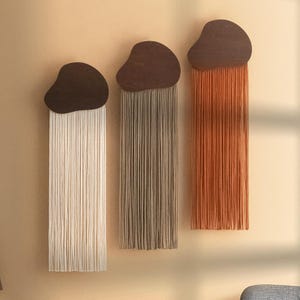 Macrame Fiber Wall Hanging For Boho And Minimalist Home Decor V99