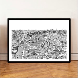 Illustration de la carte de Londres