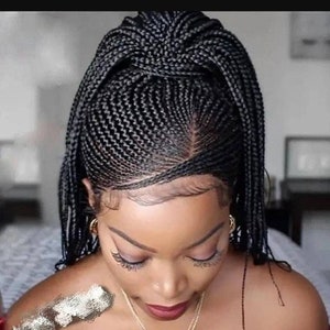 braided wig, ghana braided wig, wig, custom made wig, cornrow braided wig, custom made wig, full lace wig