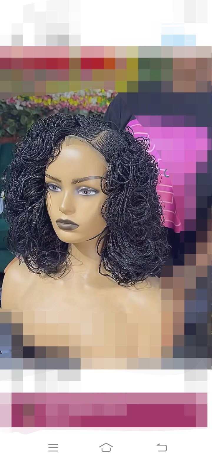 Peluca trenzada, peluca trenzada de un millón, trenzas trenzadas de un millón, trenzas de mujeres negras, trenzas de limonada, trenzas rizadas, trenzas de Ghana, trenzas de caja