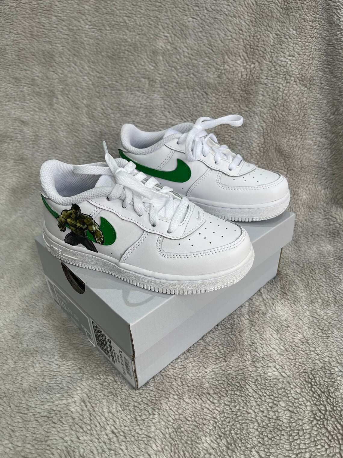 incredible hulk air force ones