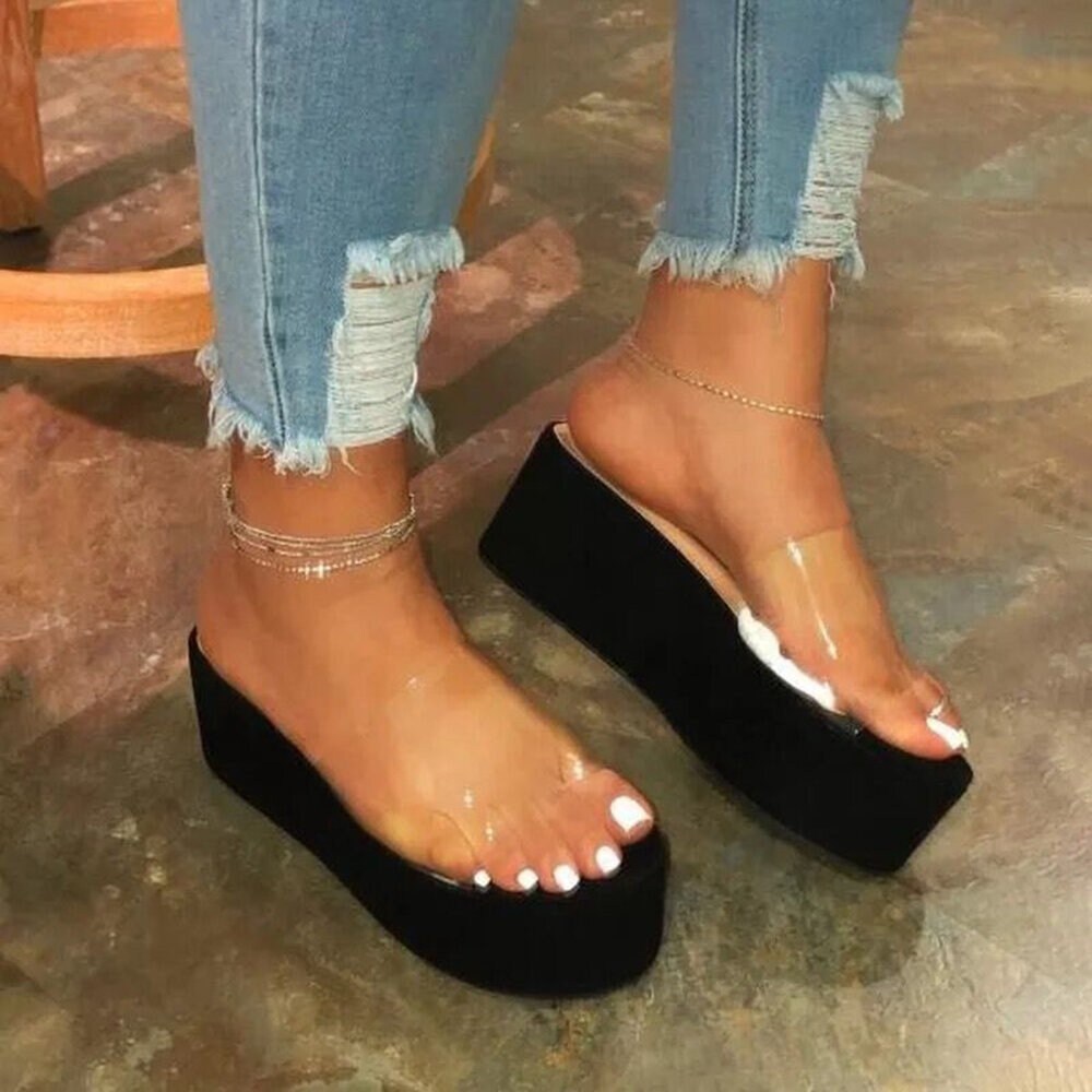 Chloe Slides BLACK | Etsy