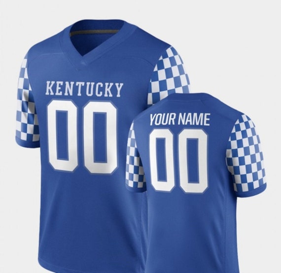 2021 Custom Kentucky Football Jersey Personalized Jersey Etsy