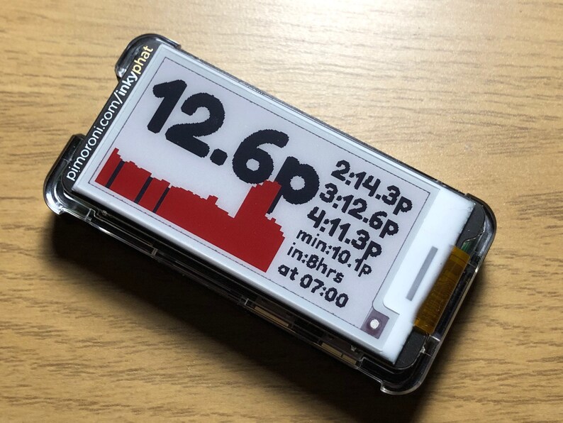 Octopus Energy Agile Price Indicator Inky PHAT Etsy