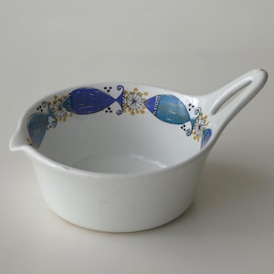 Vintage 1960s Turi Design Clupea by Figgjo Flint, Norway - Mid-Century Ceramic Dish