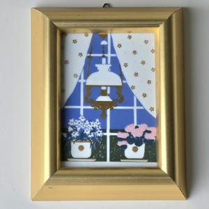 Vintage Porsgrund Norway Porcelain Wall Hanging – Anne-Marie Ødegaard Design – Scandinavian Home Decor
