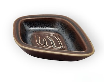 1950s Gunnar Nylund for Rörstrand Sweden - ASH - Small 3 Wave Bowl