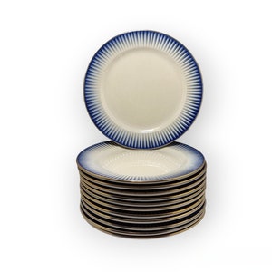 Mid-Century Søholm Hammersø Denmark Faience Plates | Made in Denmark |