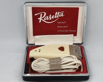 Retro Elektro Rasierer "RASETTA" | Hergestellt in Deutschland |