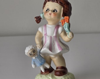 Vintage Japanese Figurine | Mid-Century Collectible |