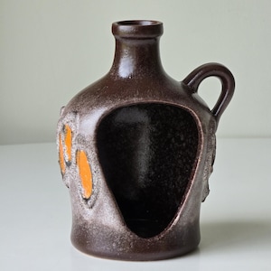 Vintage Strehla Ceramic Tealight Candle Holder | Made in GDR | East Germany |