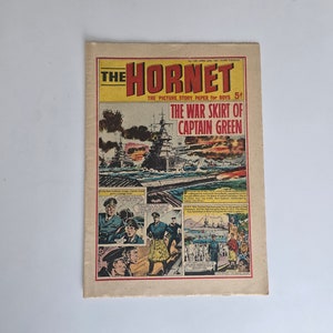 Original "The Hornet" Comic no. 190 April 29th 1967 |