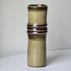 Vintage Rörstrand &quot;Bamboo&quot; Ceramic Vase | Designed by Olle Alberius |